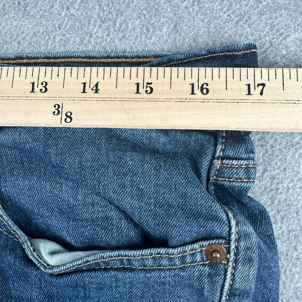 Levi's 511 Jeans Men's 34x30 Blue Slim Fit Denim‎ Medium Wash Western Rodeo Fade